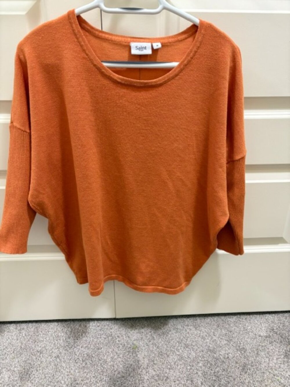 Fall Orange Sweater